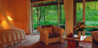 natural bedroom setting