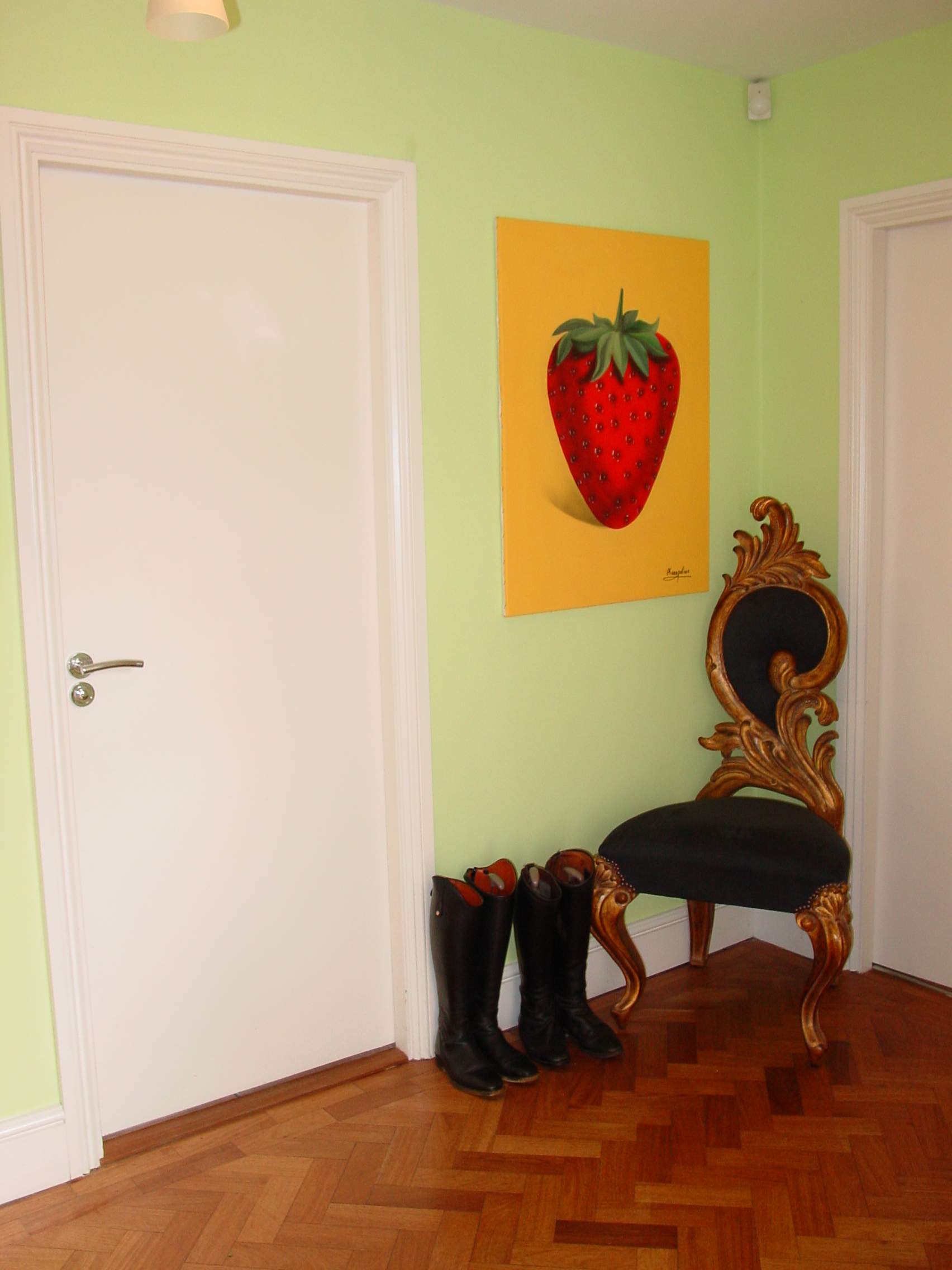 colourful hallway composition