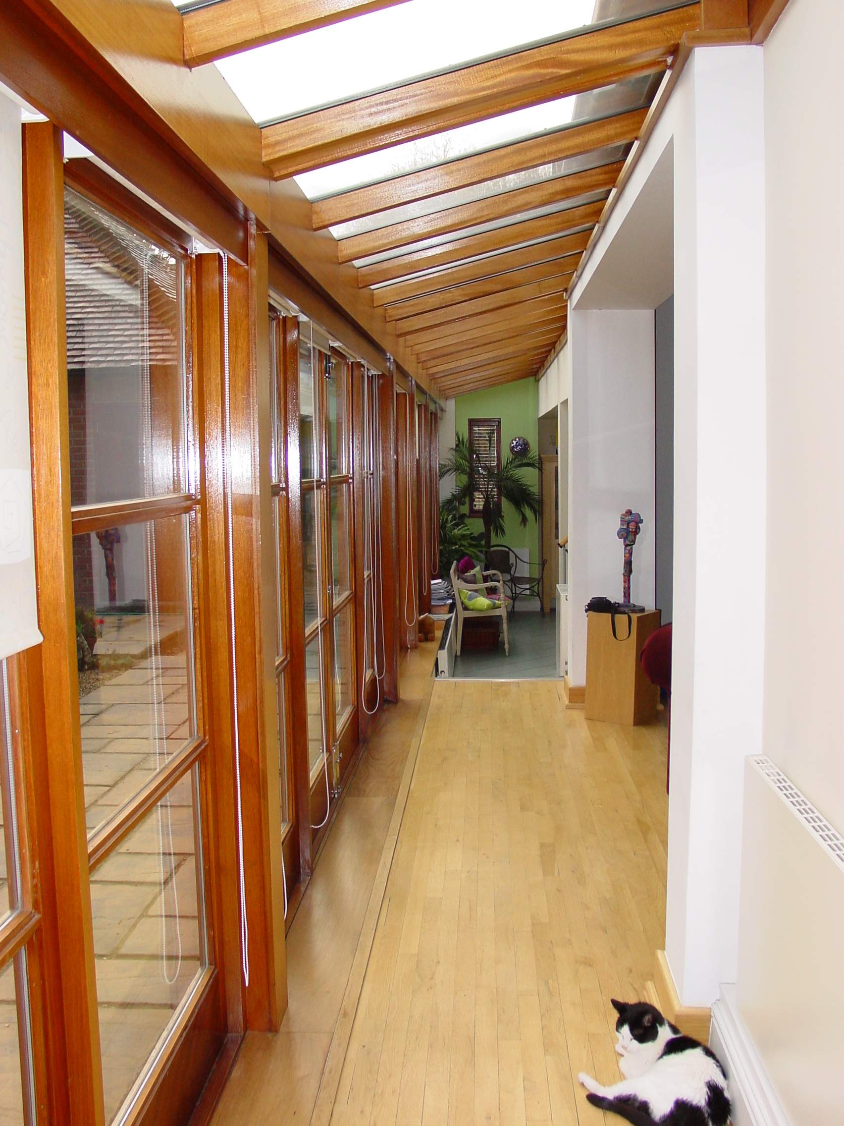 sustainable interior design uses abundant natural light